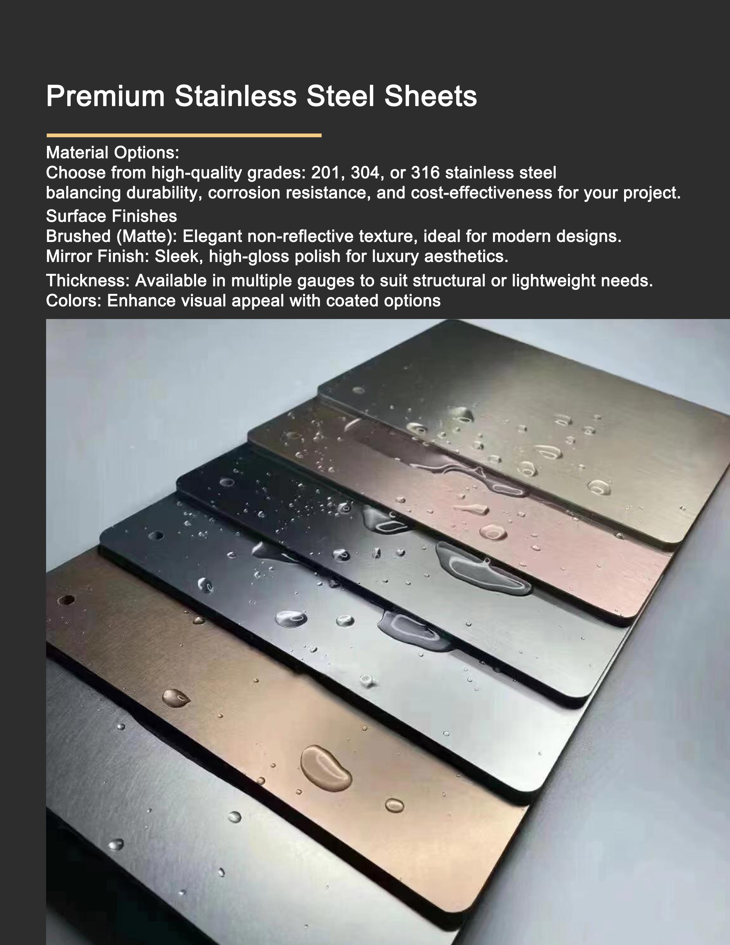 Stainless Steel Sheets